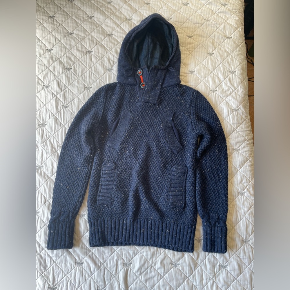 Rescue Mark SuperDry Helicopter Knit Hooded Sweater
